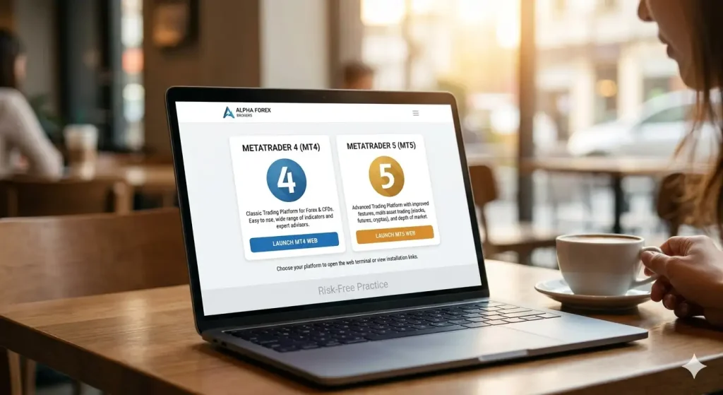 How to open and set up a JustMarkets demo account