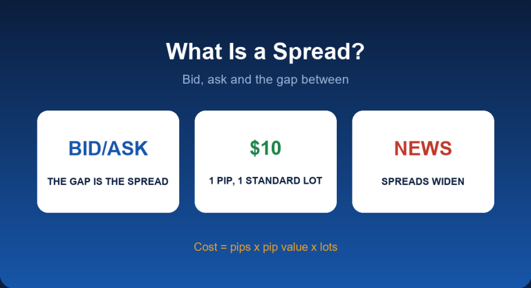 What is a spread in forex: bid, ask, fixed and variable spreads and cost