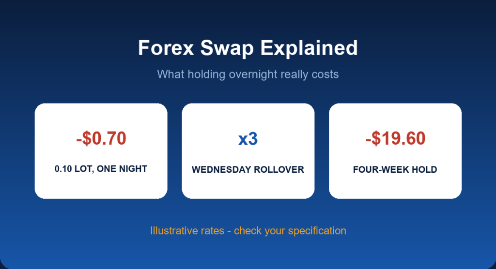 Forex swap explained: swap long, swap short, triple swap day and rollover